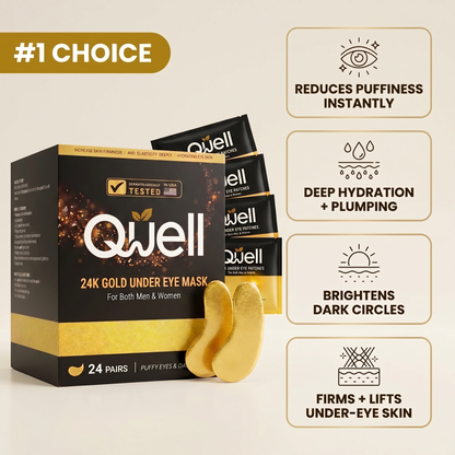 24K Gold Eye Mask (24 Pairs)