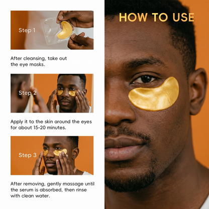 24K Gold Eye Mask (24 Pairs)